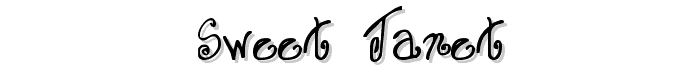 Sweet Janet font